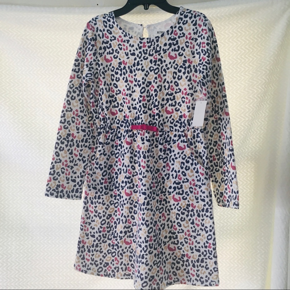 NWT BIG GIRLS LEEVE A-LINE DRESS